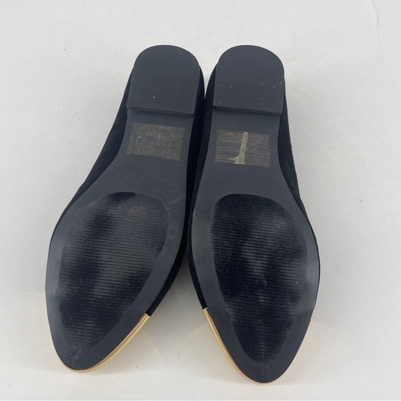 TORRID Black/Gold Pointed Toe Flats sz 8.5 Wide - Picture 4 of 4